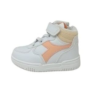 Diadora Uniseks kinderen Raptor Mid TD sneakers, Wit, 21 EU