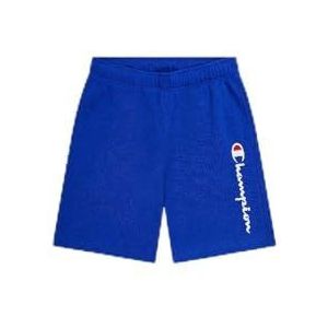 Champion Legacy Icons Pants - Contrast Logo Powerblend Terry Bermuda Shorts, elektrisch blauw, L Heren SS24, Blauw, L