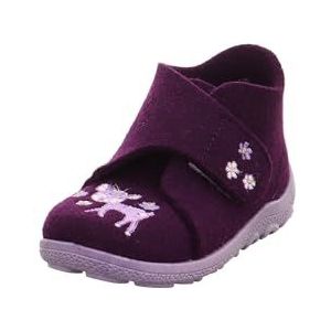 Superfit Mädchen HAPPY Hausschuhe, LILA 8500