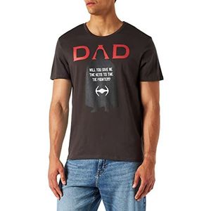 Star Wars MESWCLATS165 T-shirt, antraciet, L