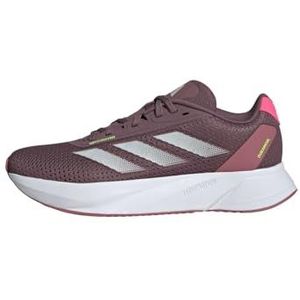 adidas Dames Duramo SL Running Shoes, Shadow Fig/Zero Metalic/Crimson, 44 2/3 EU