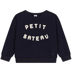 Petit Bateau Sweatshirt voor jongens, Roken., 5 Jaar