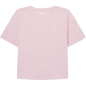 Pepe Jeans Nicky T-shirt voor meisjes, roze (roze), 14 jaar, Roze (Roze), 14 jaar
