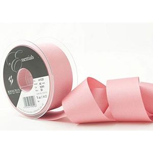 Berisfords Grosgrain, Polyester, Schemer Roze, 40mm