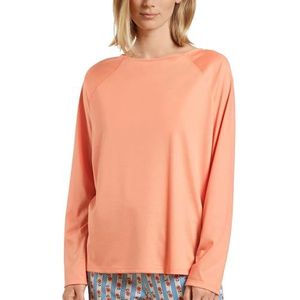 CALIDA Favourites Damesshirt met lange mouwen, 100% katoen, Canyon Sunset, 32/34 NL