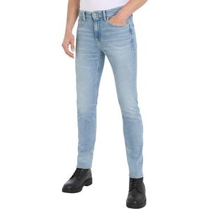 Calvin Klein Jeans Slim Taper denim broek voor heren, Denim Light, 28W / 32L