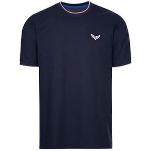 Trigema - T-shirt - Navy - 1-delig