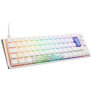 Ducky - One 3 Classic - Toetsenbord - Wit - Bedraad - RGB LED