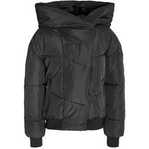 Noisy may - NMTALLY L/S - Gewatteerde Jas - Zwart