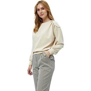 Peppercorn Laila zweet met lange mouwen | Beige sweatshirts voor dames VK | Lente trui voor dames | Maat M