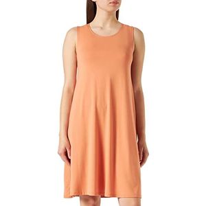 TOM TAILOR Dames Basic jurk 1032209, 29519 - Cantaloupe Orange, 38