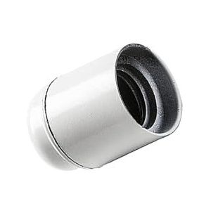 E27 lamphouder van wit bakeliet, ideaal voor algemene en decoratieve verlichting in woningen en kantoren.