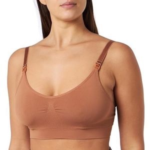 Noppies Hura Seamless Sensil® Nursing Bra, Hazel - N141, XS/S