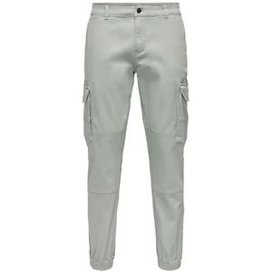 ONLY & SONS Cargobroek voor heren, Wrought Iron, 30W / 34L