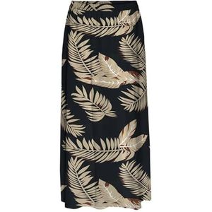 Vero Moda - Vmeasy Joy Maxi Slit Skirt - Zwart - Lange Rok