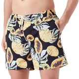 JACK & JONES JPSTFIJI JJSWIM AOP Originals LY, zwart, L