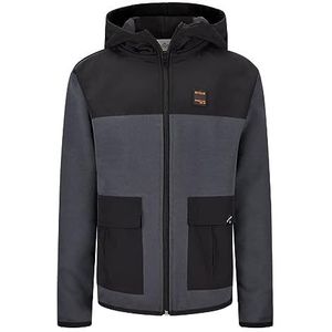 Retour Denim de Luxe Jongens Dolf Sweaters, donkergrijs, 3, dark grey, 98/104 cm