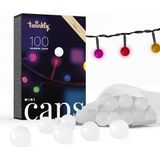 Twinkly MiniCaps – 100 Siliconen Lampvormige Kapjes voor Twinkly Smart LED-licht