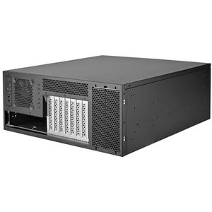 SilverStone RM46-502-I Rackmount Behuizing - 4U - Zwart - Staal