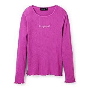Desigual Girl's TS_Alejandra 3179 Boysenberry Shirt, rood, 3/4