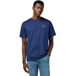 Wrangler borduursel thee, Donkerblauw, L