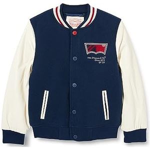 Levi's Kids Levi's Kids lvb varsity jacket jongens 10-16 jaar, jurk, blauwtinten, 176 cm