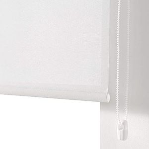 Estoralis - BRAN - ""ZONDER gereedschap"". Glad doorschijnend rolgordijn, 70 x 150 cm, kleur wit