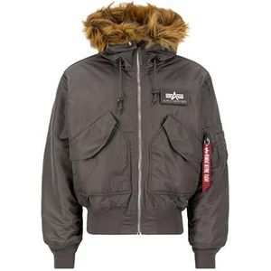 Alpha Industries 45P Hooded voor heren Rep.Grey M