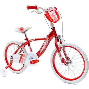 Huffy Meisjes Glimmer Bike, Rood & Wit, 45,7 cm