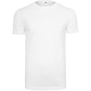 Build Your Brand Heren T-shirt ronde hals Tee, basic bovenstuk voor mannen verkrijgbaar in vele kleuren, maten XS - 5XL