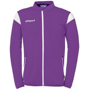 uhlsport Voetbal Squad 27 Classic Jacket Unisex trainingsjack sportjack sweatshirt zonder capuchon met zakken met ritssluiting