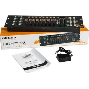 ALGAM LIGHTING Controller DMX 192 (12 schermen x 16 kanalen) - 482 x 133 x 76 mm - IP20