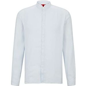 HUGO Heren Elvory Shirt, Light/Pastel Blue459, L, Light/pastel Blue459, L