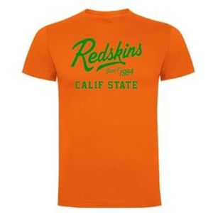 REDSKINS T shirts Polos Shirts Tanktops En Sweatshirts Sportkleding Thermisch Kleding Voor Kinderen Jongen Meisje Model Rs4154 Oranje Maat 8 Jaar