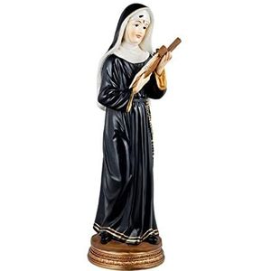 DRW Santa Rita figuur van hars met geschenkdoos