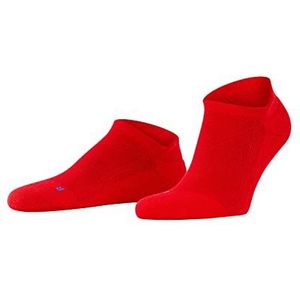 FALKE Uniseks-volwassene Korte sokken Cool Kick Sneaker U SN Functioneel material Kort eenkleurig 1 Paar, Rood (Fire 8150), 37-38