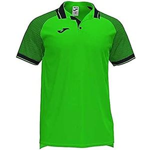 Joma - Essential II - Poloshirt - Neongroen - Zwart