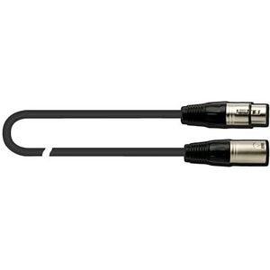 Quiklok MX775-9 kabel microfoon. Strix XLR/f-xlr/M
