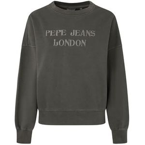 Pepe Jeans Dames Kelly Sweatshirt, Grijs (Infinity Grey), S, Grijs (Infinity Grijs), S