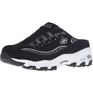 Skechers - D'Lites - Damessneakers - Zwart/Wit