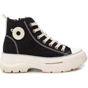 REFRESH 172563 damessneakers, Zwart, 39 EU