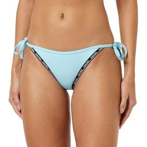 Calvin Klein Dames String Side Tie, Blue Splendor, S, Blauwe Splendor, S