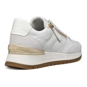 Geox D Desya A dames Sneaker,Wit Off White,41 EU