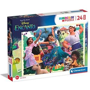 Clementoni - Puzzel 24 Stukjes Maxi Disney Encanto, Kinderpuzzels, 3-5 jaar, 24246