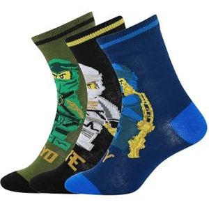 LWALEX 724-3-pack socks, blauw