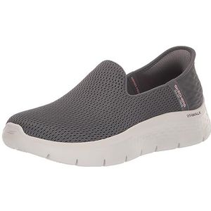 Skechers Go Walk Flex Handenvrije instappers voor dames, HOUTSKOOL, 37.5 EU