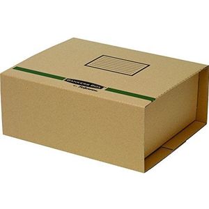 Bankers Box by Fellowes Transit veilige verzenddoos groot (van 100% gerecycled karton, verpakking van 10) bruin