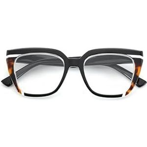 Leesbril Costa Rica Zwart-Schildpad +3,00