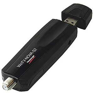 Hauppauge WinTV-Nova-S2 01676 USB-tv-tuner HD digitale satelliettelevisie DVB-S2 en DVB-S voor laptop of pc