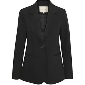 KAFFE Kasakura Business casual blazer voor dames, Black Deep, 42